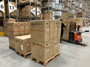 Human Care donates rollators for 1.3 MSEK Human Care donates rollators for 1.3 MSEK